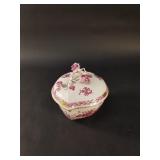 Herend (Hungary) heart shaped hand painted bowl
