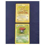 2   1999 Pokï¿½mon hologram cards Raichu & Vileplume