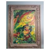 Vintage signed Sirena Mastrocristino impasto