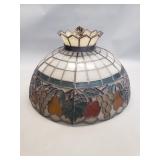 Vintage resin swag lamp