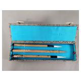 Chinese calligraphy writing brush set