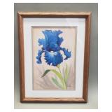 Signed Mister Roberts watercolor
