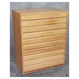 Sligh Furniture Mid-century modern oak chest of