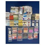 Large lot of vintage matchbooks