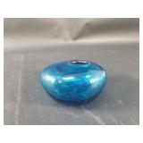 Vintage handblown art glass bud vase