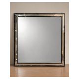 Modern square beveled mirror