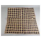 Signed Maije vintage Shoowa Kuba cut pile raffia