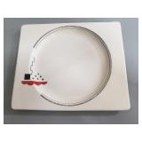 Art Deco Royal Staffordshire "The Biarritz" plate