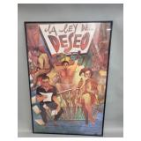La Ley Deseo theatrical poster print
