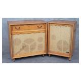 Hoffman AM-FM tuner and record player with speaker