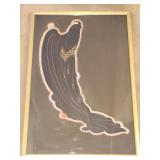 Vintage Erte "Soiree" print with custom matting