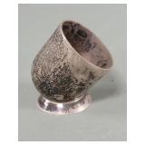 Mexican sterling silver thimble cup
