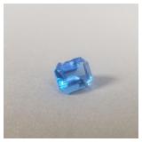Blue topaz loose stone