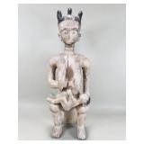 Traditional West African hand carved wood