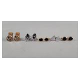Five sets of vintage cufflinks