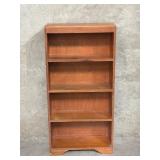 Vintage wood bookcase