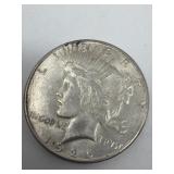 1926-S silver peace dollar coin