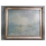 Signed William Henry Singer Jr. oil on panel