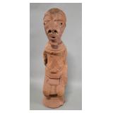 Vintage African terracotta figure