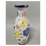 Art Deco style ceramic floral vase