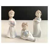 Set of 3 Lladro ï¿½Christmas Morningï¿½
