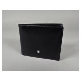 Montblanc Meisterstuck black leather wallet