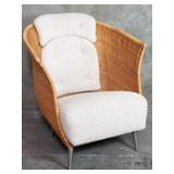 Ligne Rosetï¿½rattan lounge chair