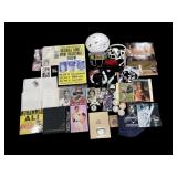 Large lot of sports items autographs, books &