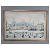 L. S. Lowry print