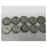10 silver quarter coins