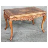 Rococo Revival-style marquetry tea table