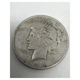 1926-S silver peace dollar coin