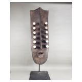 Grebo war mask carved wood