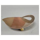 Mid century Modern Mexican mixed metals trinket