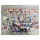 Group of sports cards
