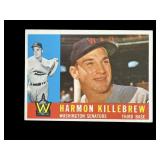 1960 Topps Harmon Killebrew baseball card