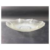 Maurice Heaton art glass center bowl
