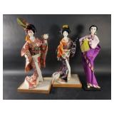 Vintage Japanese Geisha dolls