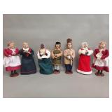 Vintage Christmas caroler figurines