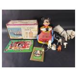 Group of vintage toys