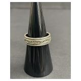 Vintage sterling silver band ring