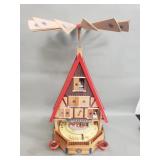 Christmas pyramid advent candlestick house