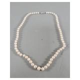Pearl necklace with 10k gold filled clasp