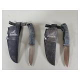 Pair of Gerber diving knives