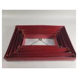 Art deco collapsible lamp shade