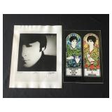 John Lennon & Manic Street Preachers signed prints