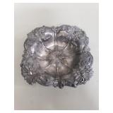 Art Nouveau silver plate bowl