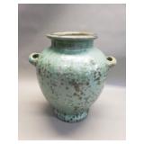 Vintage Fulper crystalline glazed pottery vase