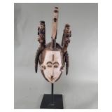 Igbo maiden spirit helmet mask from (Nigeria)