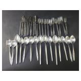 Vintage stainless steel flatware